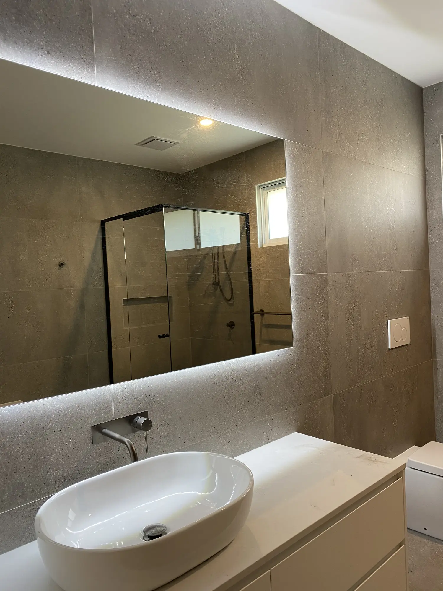 Bathroom renovations project work by Wavelength Concepts